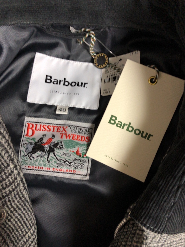 別注 Barbour CLASSIC BEDALE グレンチェックツイード