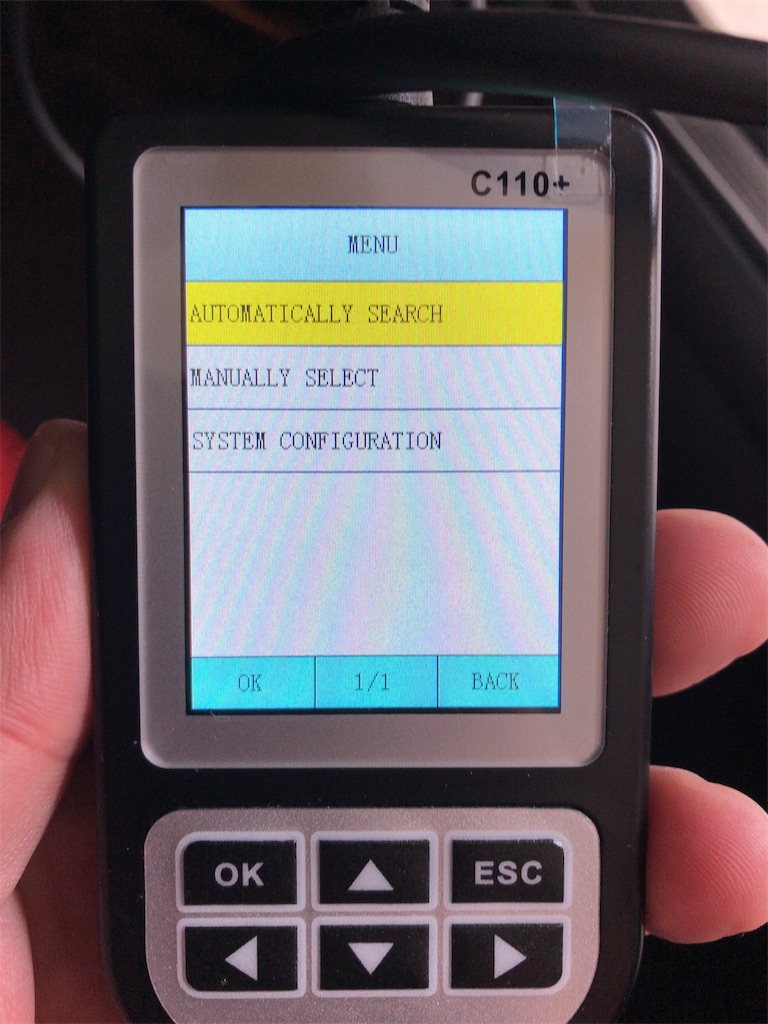 BMW（&MINI）用の故障診断機を買ってみる：Creator社製C110+/コード