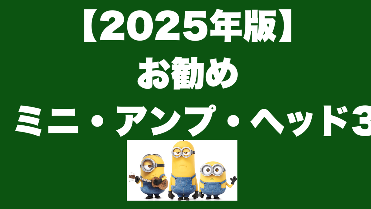 津本幸司　ミニアンプヘッド