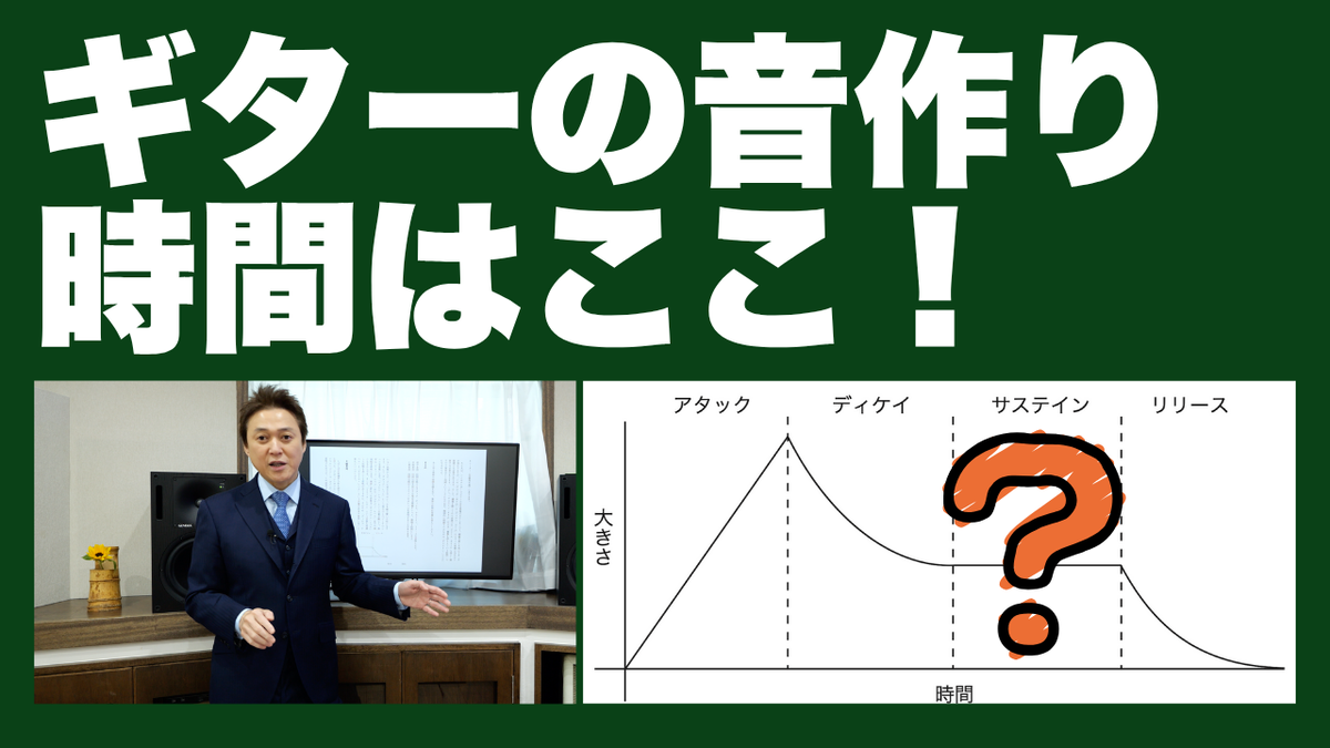 津本幸司　音作り時間