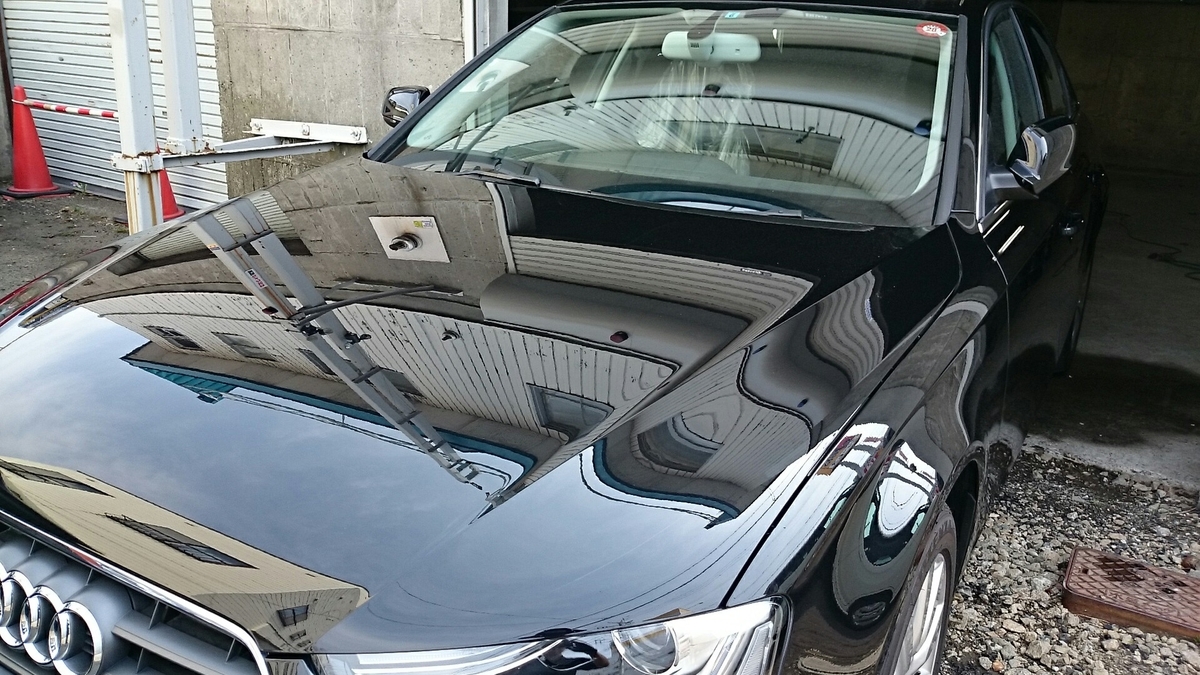 車 ボディコーティング アウディ/A4 磨き＋ボディの無機ガラスコーティング 札幌車内装修理 ・コーティング専門店 トータルリペアJWorks