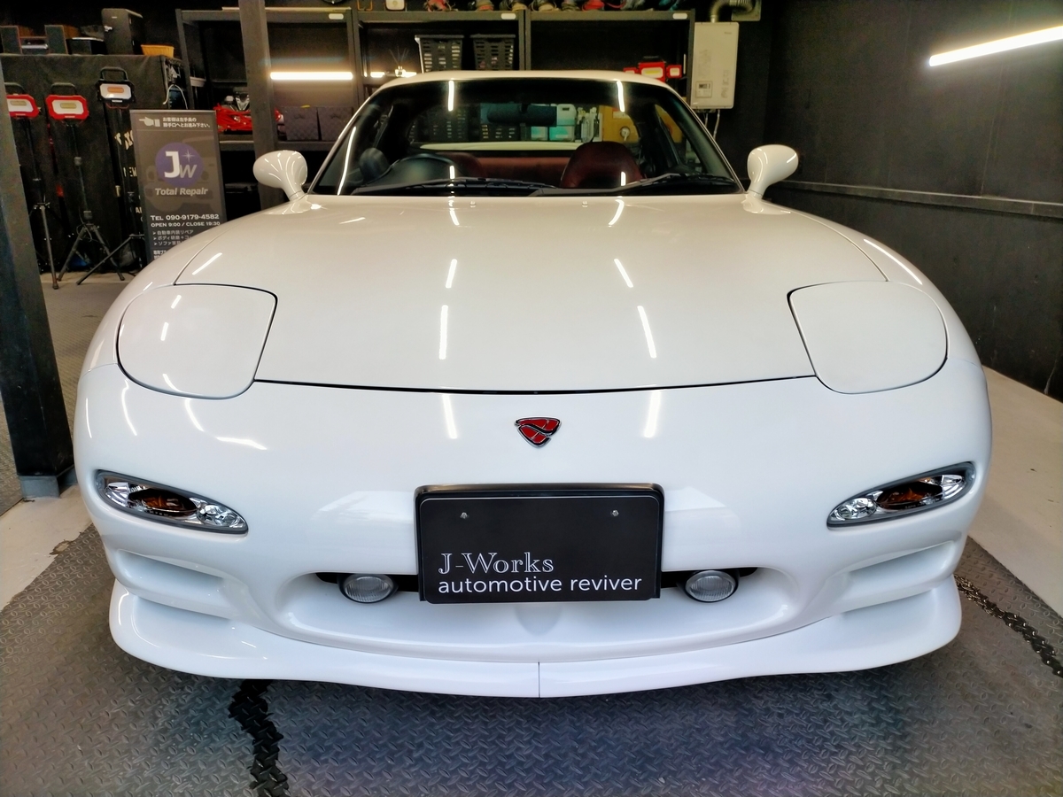 ほぼ新品RX-7 FD3S 純正ステアリング アンフィニ初期前期当時物