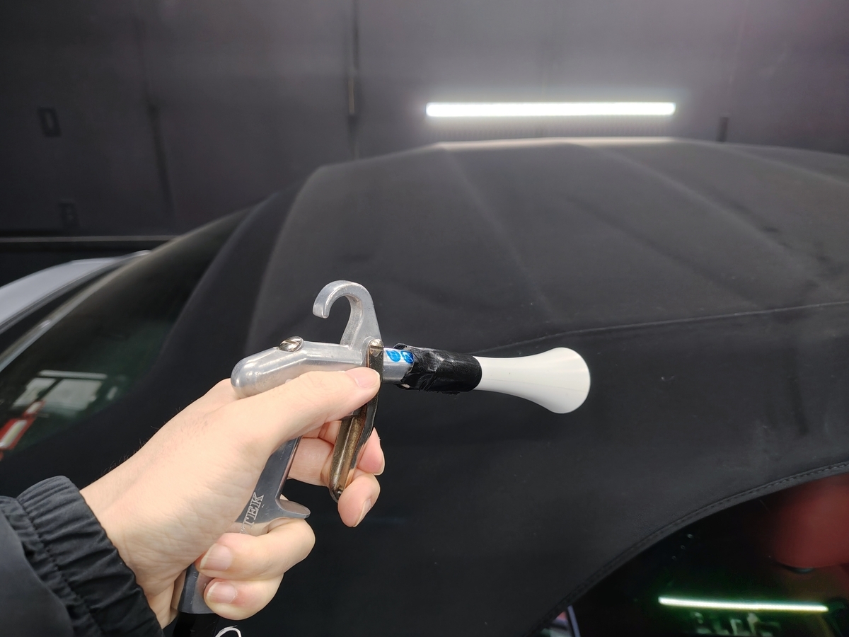 VWゴルフ6カブリオレ 幌コーティング撥水防汚黄砂花粉洗車札幌北広島江別千歳石狩MID ALFAディーラートルネーダー