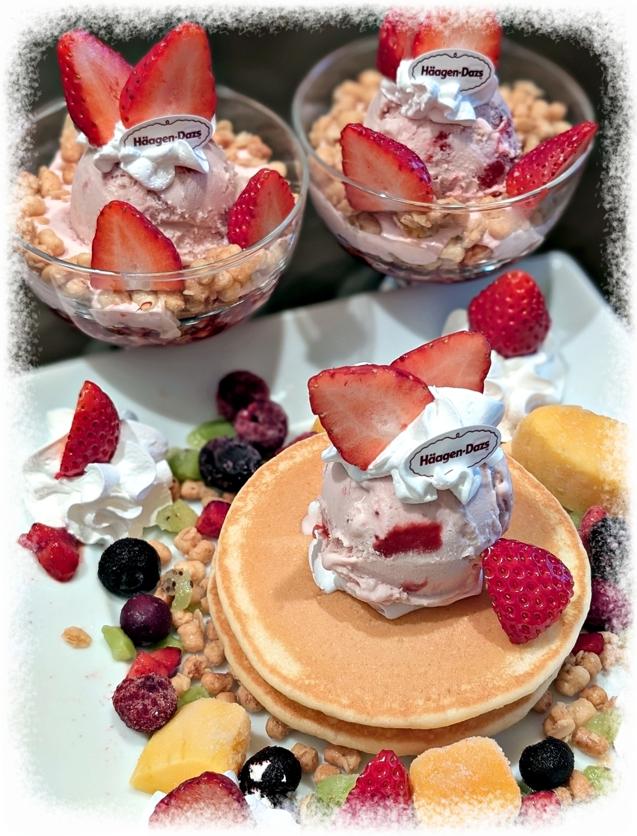 『ICHIGO FAIR with Häagen-Dazs』実際の商品画像