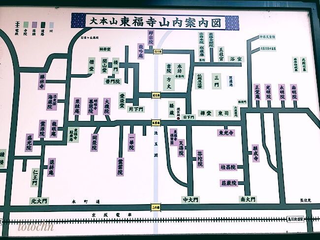 東福寺境内図