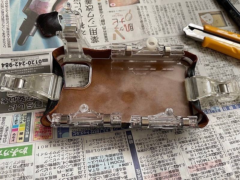 レザークラフトスマホケース