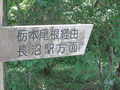 [長沼公園]栃本尾根を下ろう