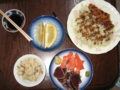 [カツ][肴]夕飯兼酒の肴