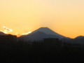 [富士山]夕暮れ富士山