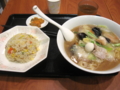 [福楽園][ラーメン]海鮮タンメンチャーハンセット