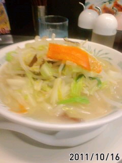 野菜たっぷりタンメン