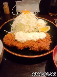 チキンカツ定食