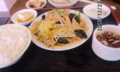 [南京亭]肉野菜炒め定食