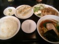 [ラーメン][東京亭]豚のしょうが焼き定食ラーメン餃子セット@東京亭