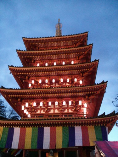 五重塔＠高幡不動