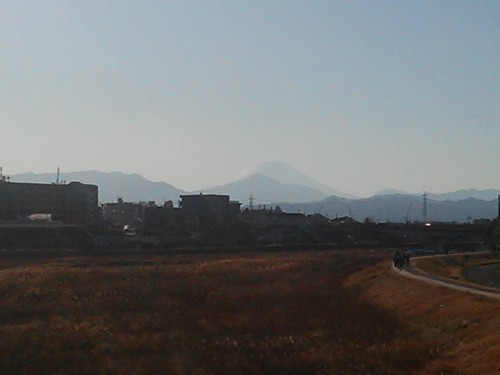 午後の富士山(逆光)