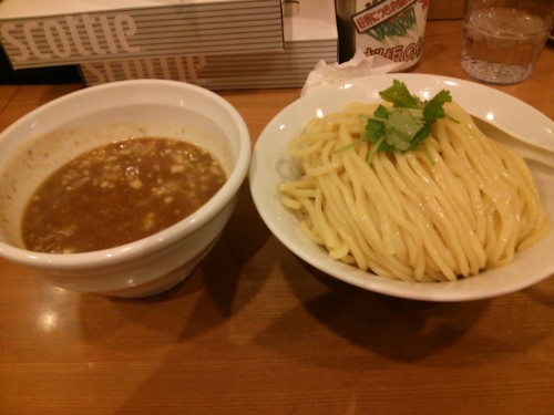 濃厚煮干つけ麺＠桜坂