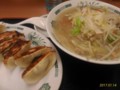 [ラーメン][日高屋]野菜たっぷりタンメン餃子＠日高屋