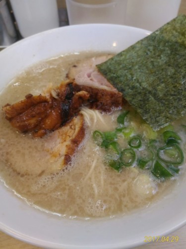 半チャーシュー麺＠おがわ