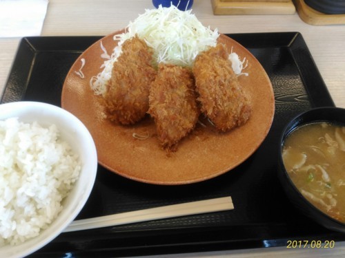 ヒレカツ定食＠かつや