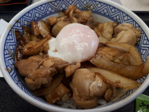 鶏すき丼