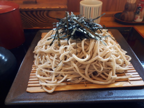 ざる蕎麦大盛り