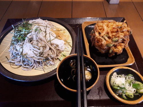 大根蕎麦＋かき揚げ