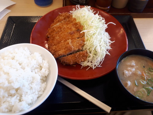 ロースカツ定食竹