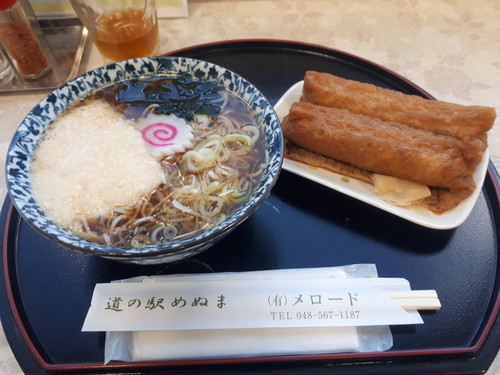 とろろ蕎麦+吟々寿司
