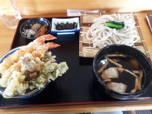 田舎うどん＋小天丼