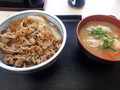 [吉野家][☆][丼]牛丼＋とん汁