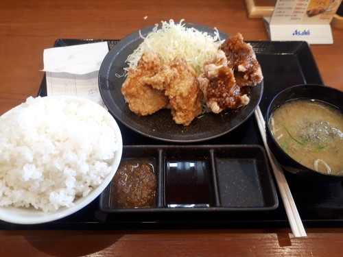 合い盛り定食