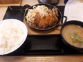 [かつや][カツ][☆☆]肉うどんチキンカツ定食