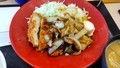 [かつや][☆☆][カツ]ロースカツと豚スタミナ焼肉定食