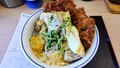 [かつや][☆][丼][カツ]親子丼とタレカツの合い盛り丼