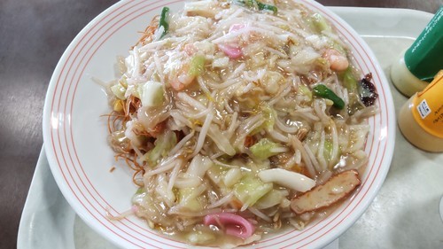 野菜たっぷり皿うどん