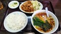 [東京亭][ラーメン][☆]豚の焼肉とラーメン餃子セット