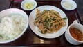 [南京亭][☆]ピーマンと肉の炒め定食