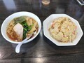 [東京亭][☆][ラーメン]Aセット(チャーハンと半ラーメン)
