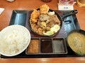 [からやま][☆]しょうが焼き2種盛り定食