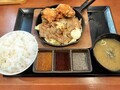 [からやま][☆]しょうが焼き2種盛り定食