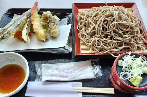 天ぷら蕎麦大盛