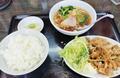 [東京亭][☆][ラーメン]豚の焼肉ラーメン餃子セット