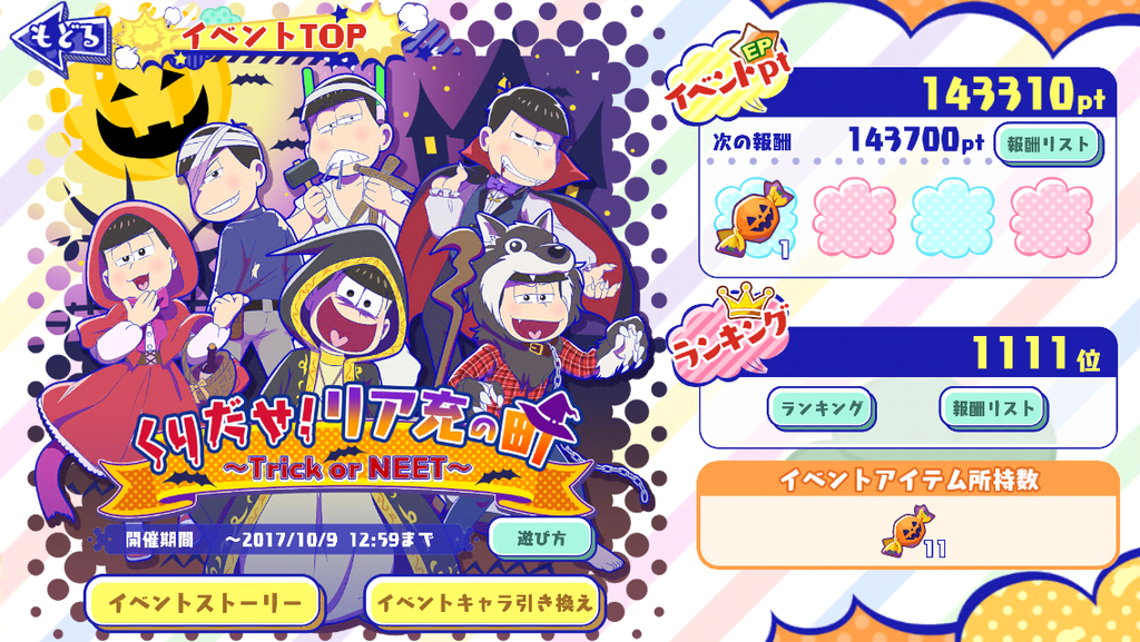 しま松一周年 サマーレース ゲームプレイ日記
