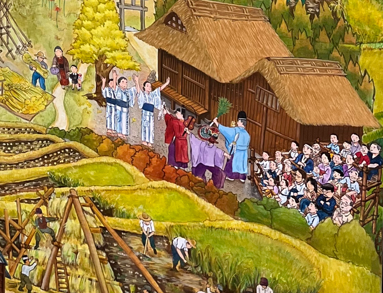 20230630 「ふるさと絵屏風」の視察のために葉山町訪問 - 静岡大学東部