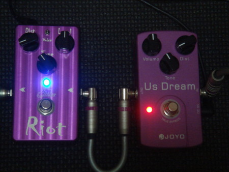 JOYO Us Dream & BOSS OS-2 エフェクター JOYO Us Dream & BOSS OS-2 エフェクター 楽器・機材