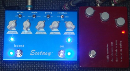 Ecstasy ギターエフェクター Amazon | BOGNER Ecstasy Red コンパクトエフェクター