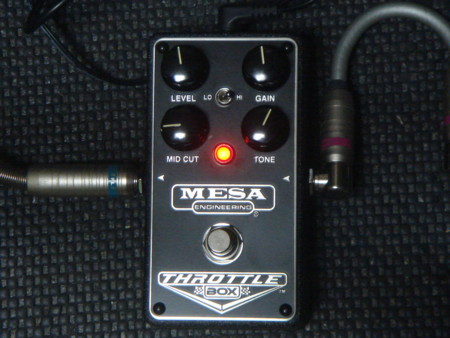 Throttle Box ギターエフェクター Throttle Box/MESA BOOGIE : 鋼鉄野郎の六弦研究