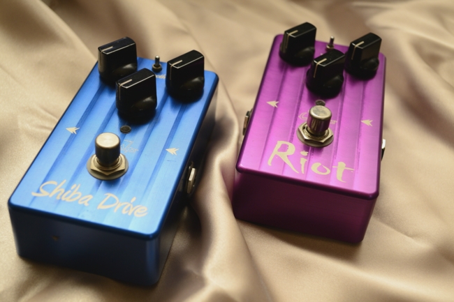 Suhrの人気ペダル「Shiba Drive」「Riot」がリニューアル