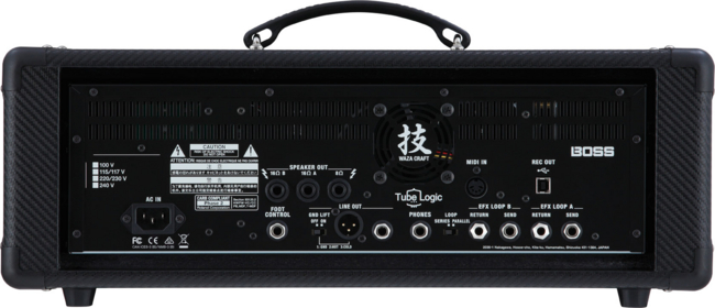BOSS初！？本格150W〜1Wの技クラフトギターアンプヘッド！「BOSS